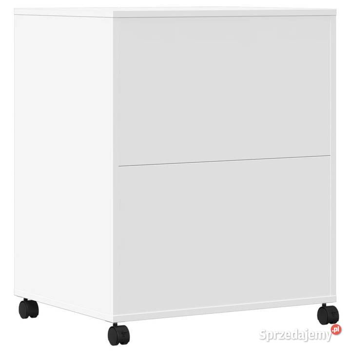 Szafka pod drukarkę z kółkami biała 60x48x74 Warszawa