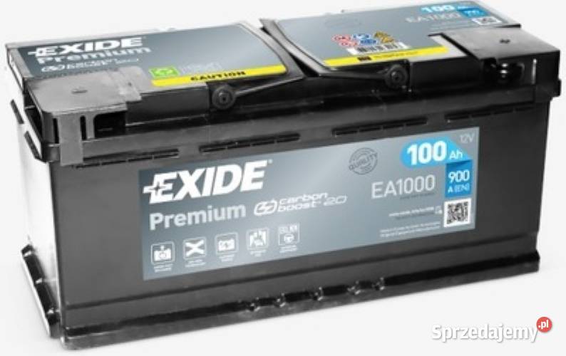 Akumulator Exide Premium 100Ah 900A EN PRAWY Toruń