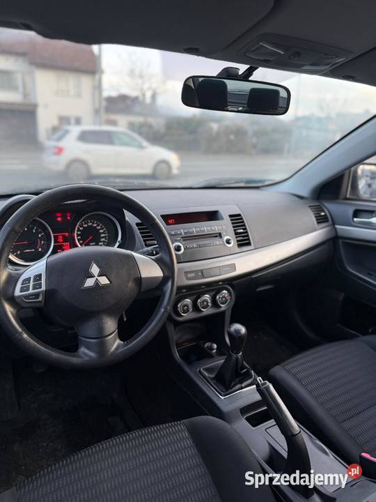 Mitsubishi Lancer 16 Benzyna 117 2011r 106 000 aluminiowe felgi Częstochowa sprzedam