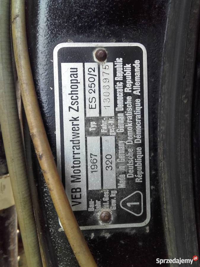 Mz Trophy 250 oryginał pomorskie Karsin