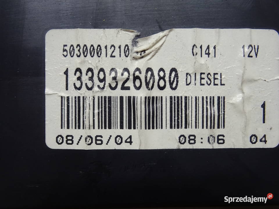 LICZNIK KOMPUTER MODUŁ NADWOZIA FIAT DUCATO 20 Wieluń