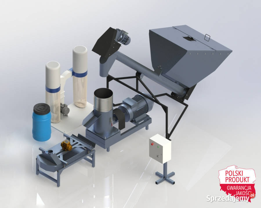 Linia do produkcji peletu z suchej trociny LT120 Biznes i Przemysł Poznań