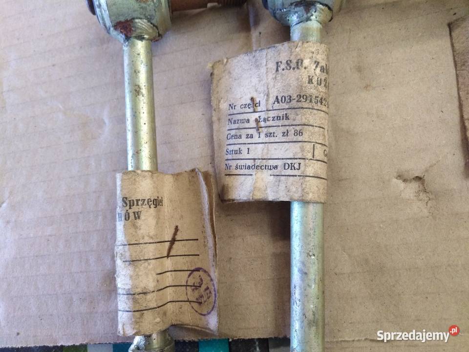 Warszawa Syrena Bosto R20 nowy łącznik Łączniki stabilizatorów Łączniki stabilizatorów Chodzież