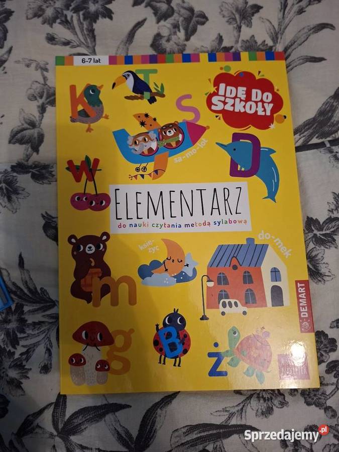 Elementarz do nauki czytania metodą sylabową Rok wydania 2024 Lublin