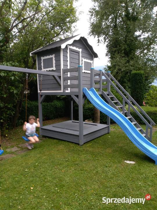 Plac zabaw domek dzieci Kostrzyn nad Odrą