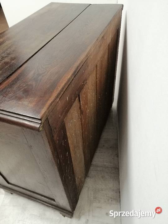 drewniana stara komoda z szufladami Radomsko