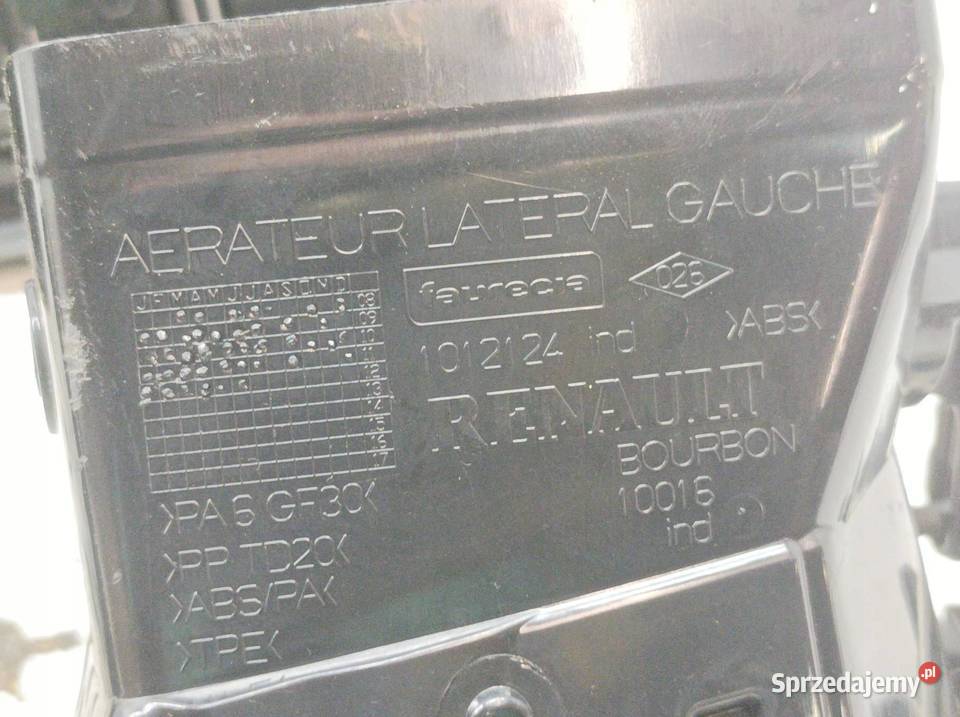 KRATKI NAWIEWU ŚRODKOWA LEWA PRAWA KOMPLET DESKI