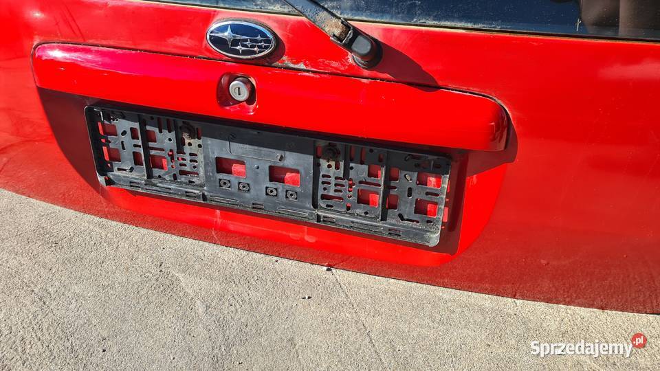 Suzuki Ignis MH Subaru G3X JUSTY klapa pokrywa Legnica