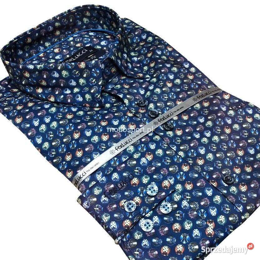 FERLUCCI KOSZULA MĘSKA CALABRIA SLIM FIT C110 Warszawa sprzedam
