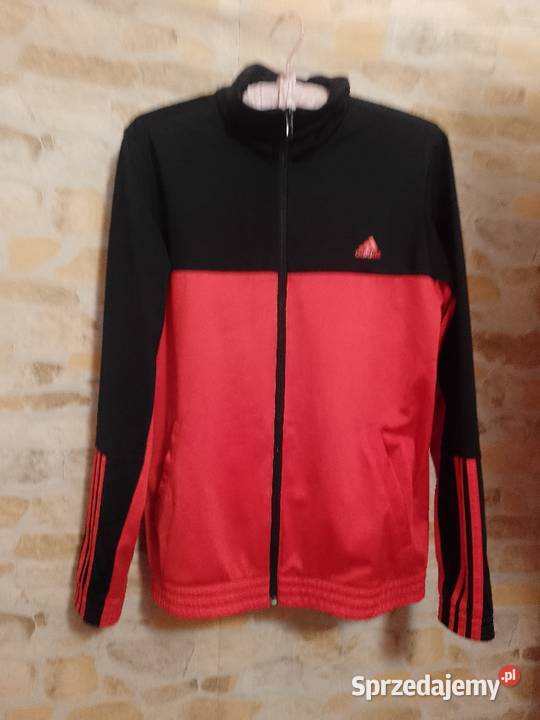SM ADIDAS Czarno pomarańczowa bluza sportowa Kraków