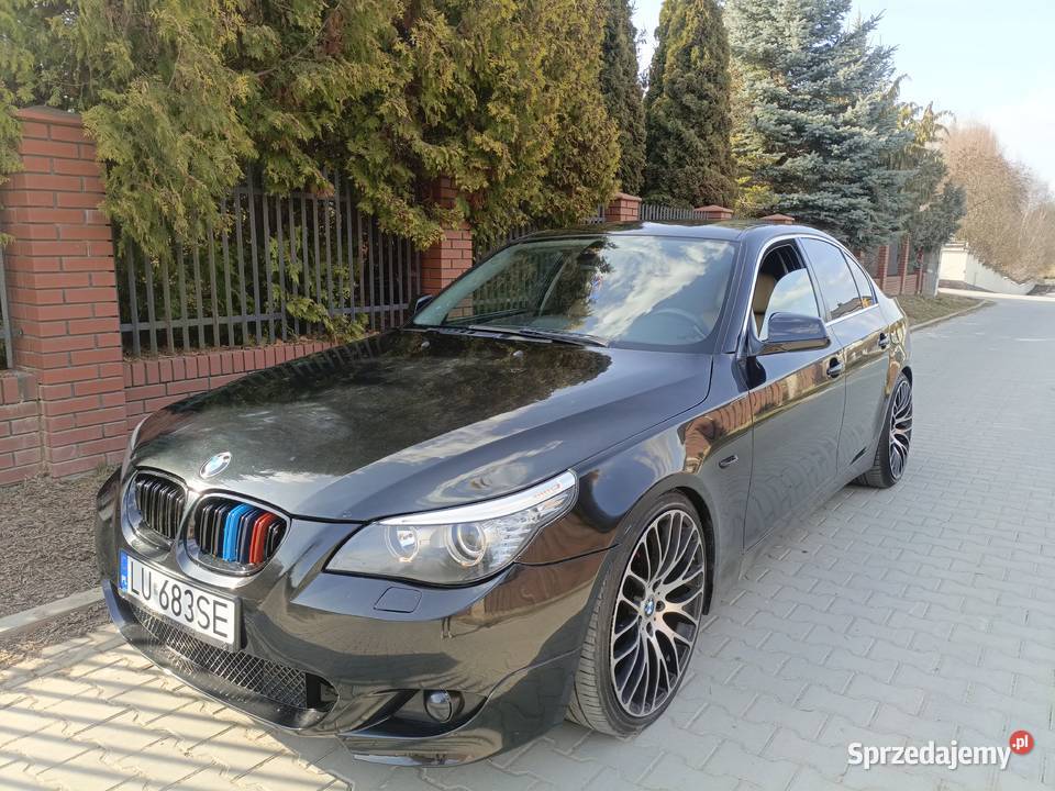 BMW 5 e60 LPG GAZ benzyna M pakiet SkóraXenon Rok produkcji 2004 Lublin