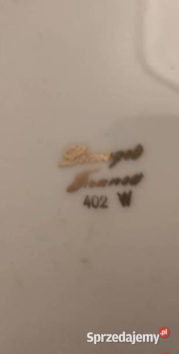 Vintage La Reine Limoges Porcelana Patera złoto Pabianice sprzedam