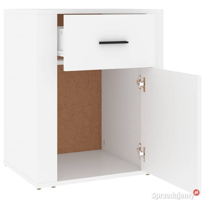 Szafka nocna biała 50x36x60 materiał mazowieckie Warszawa