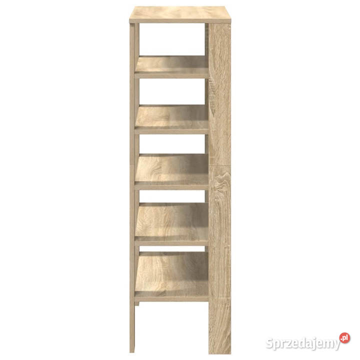 Półka na buty dąb sonoma 61x32x105 materiał