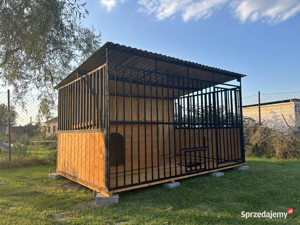 Kojec Psa 3x2 TYLNIA ŚCIANA DREWNIANA KOJCE Pozostałe Puławy