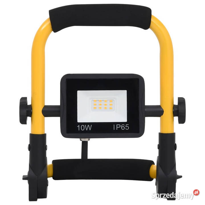 Reflektor LED z uchwytem 10 W zimne białe Pozostałe Warszawa