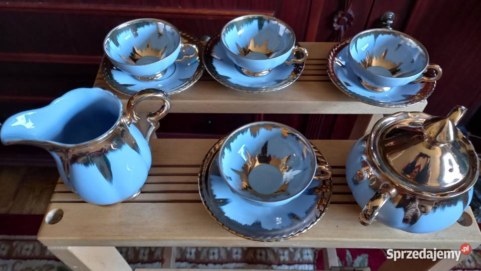 Piekny serwis do małej czarnej Warszawa sprzedam