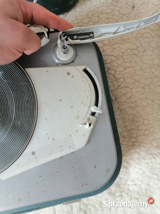 Gramofon elektryczny FONICA Typ G250 walizkowy Legnica