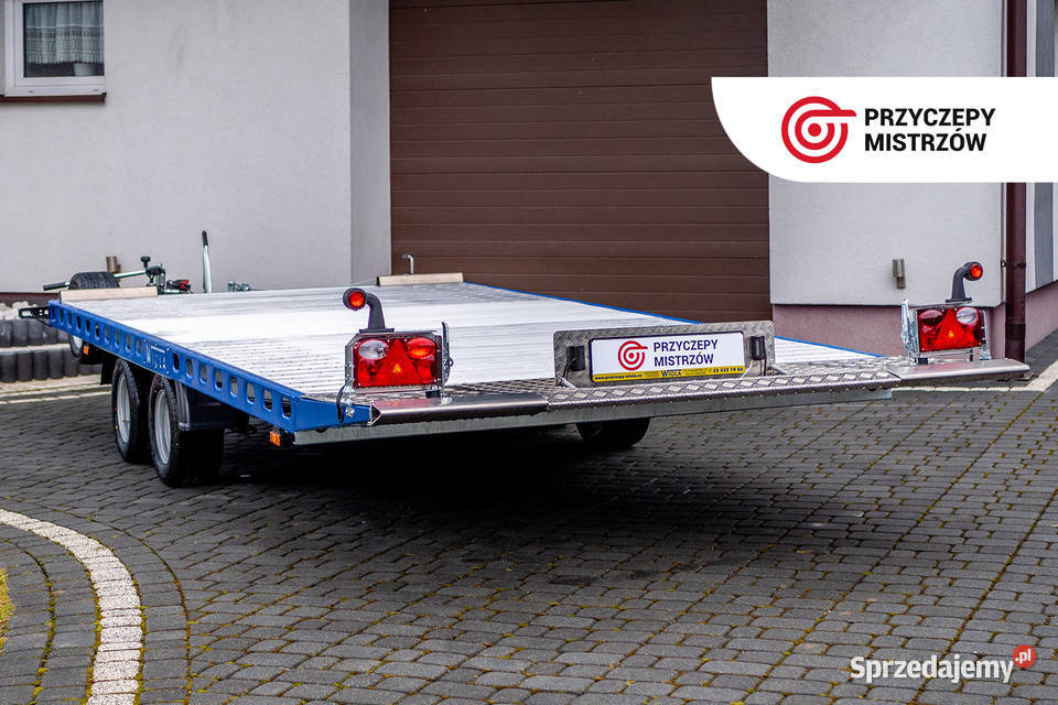 NOWA 2023 Przyczepa laweta uchylna Wiola L25G45P Dąbrowa Górnicza