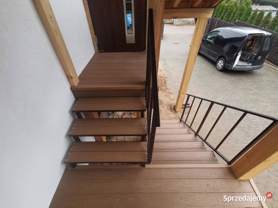 Schody metalowe Mień