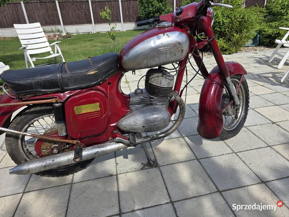Motocykl Jawa 350 634 Panelka łódzkie Aleksandrów Łódzki