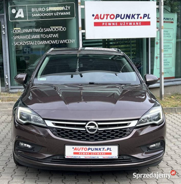 Opel Astra 2016r Salon IWŁ ASO Tempomat Czujniki Chorzów