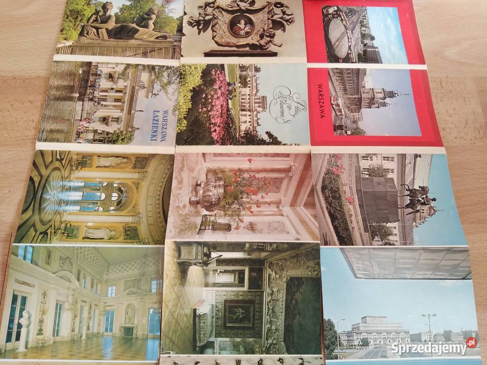 Książeczki Harmonijkowe WARSZAWA Na Zdjęciach