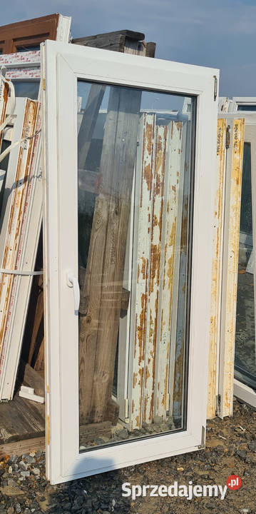 OKNA KacprzaK OKNO PCV 74X160 Używane Plastikowe Lublin