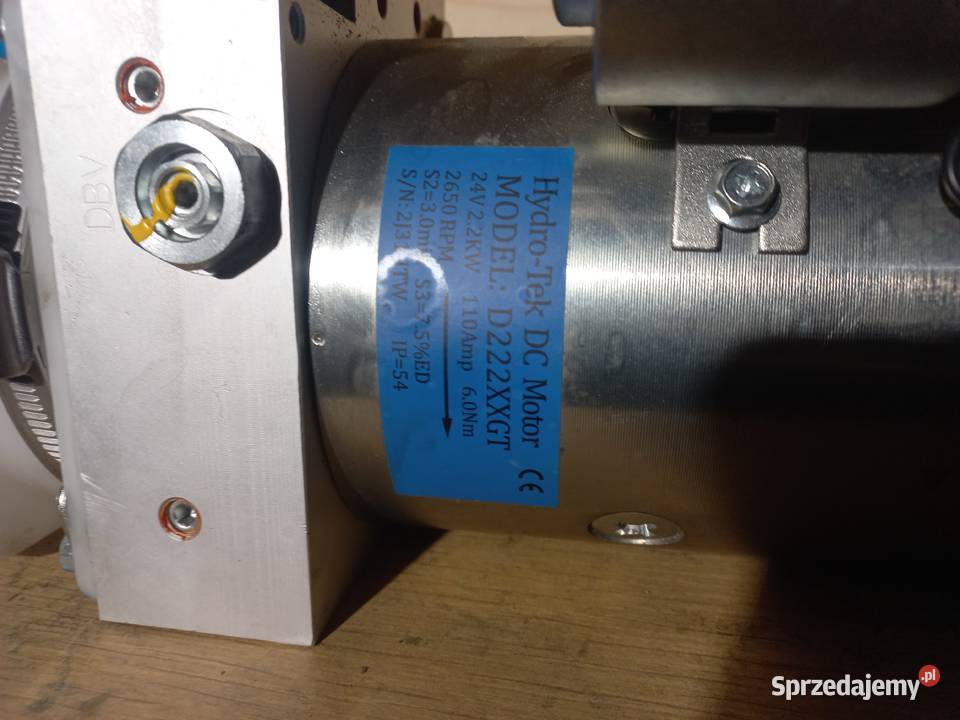 Pompa silnik 24V agregat hydrauliczny 1XX122212 Pozostałe Przykona