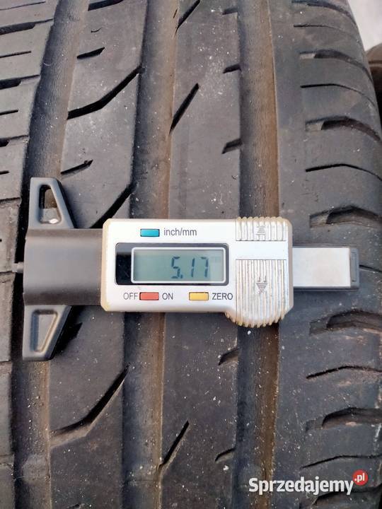 2xopony letnie 19555R15 Continental osobowe mazowieckie Pionki sprzedam