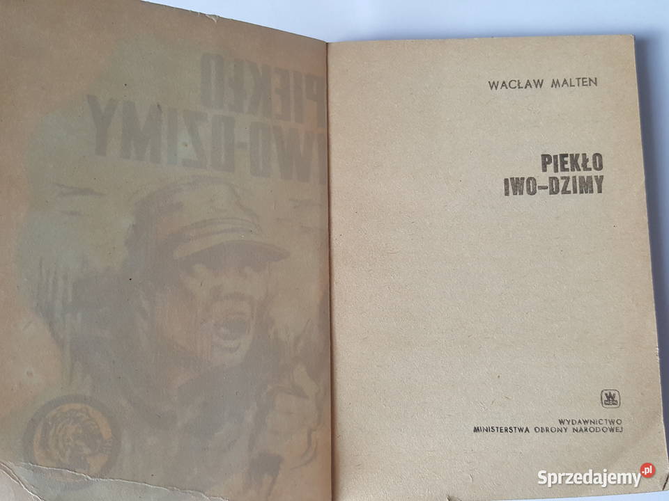 Piekło IwoDzimy tomik z serii Żółtego Tygrysa Złotniki