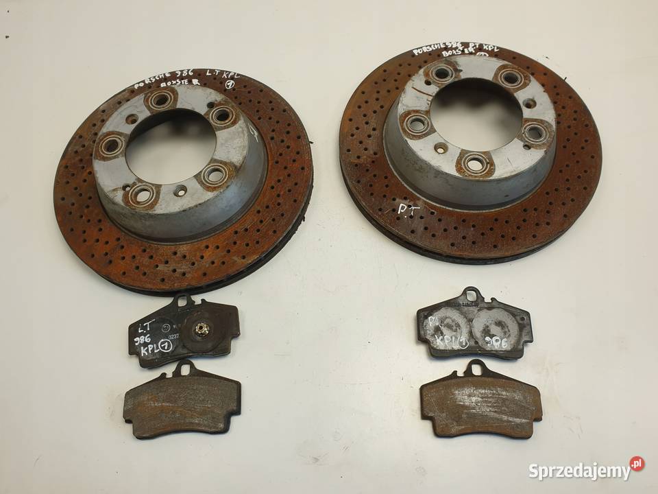 Porsche Boxster 986 32 TARCZA HAMULCOWA TYŁ Kpl osobowe Tarcze hamulcowe lubelskie Janów
