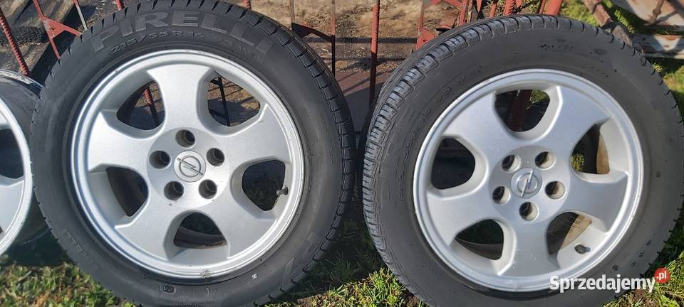 Alufelgi Opel Omega 16 5x110 Opony i felgi dolnośląskie Sanie