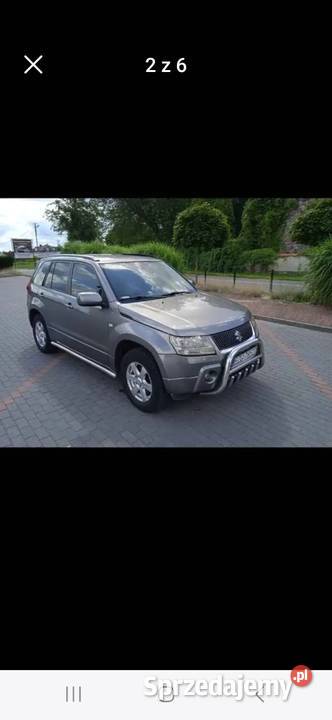 Suzuki grand vitara gaz Rok produkcji 2005 Sochaczew sprzedam