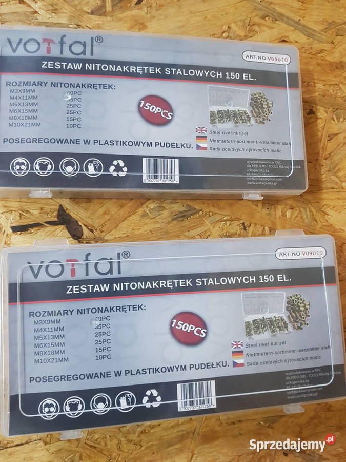 NITONAKRĘTKI STALOWE M3 M5 M6 M8 M10 150 sprzedam