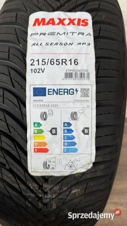 Maxxis Premitra All Season AP3 21565R16 102V 15cale lubuskie Gorzów Wielkopolski