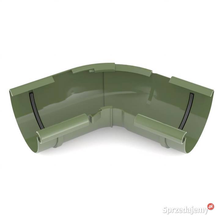 Bryza PVC Narożnik wewnętrzny regulowany 125 mm Rynny i spusty podlaskie Białystok