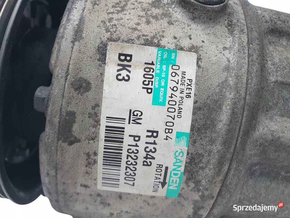 SPRĘŻARKA KLIMATYZACJI Opel Insignia A Astra J Kompresory klimatyzacji Chełm