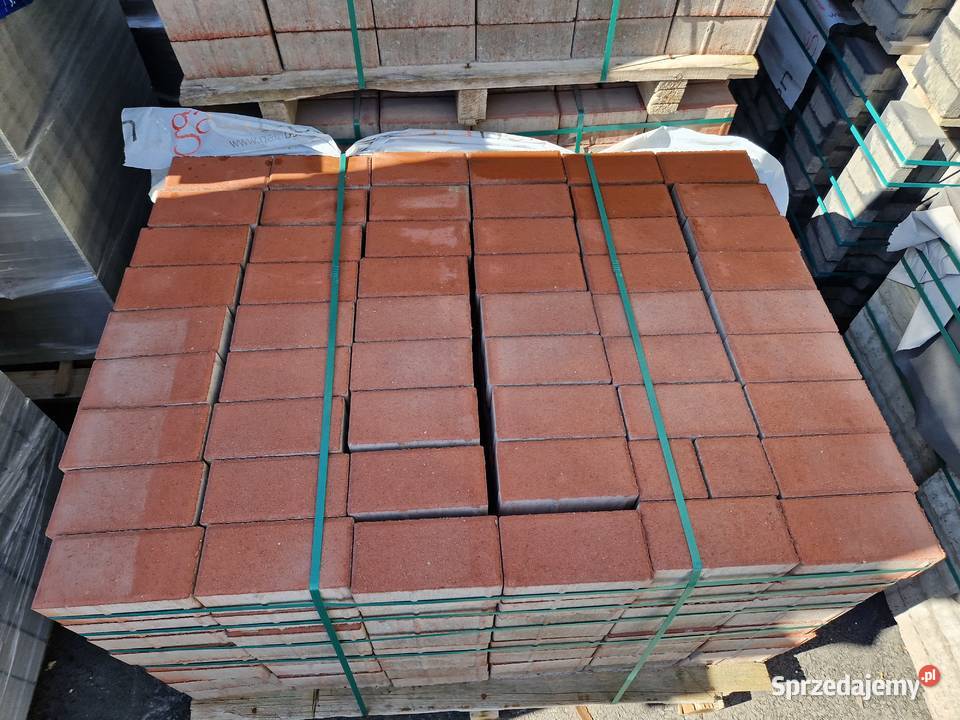Kostka Brukowa Holland 8 Prostokąt Rubin Podjazd Podłoża mazowieckie Wielogóra
