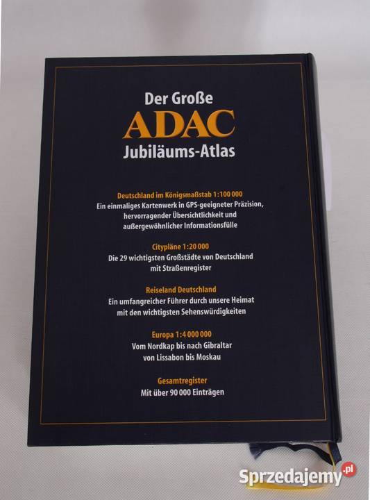 Atlas samochodowy Niemiec ADAC