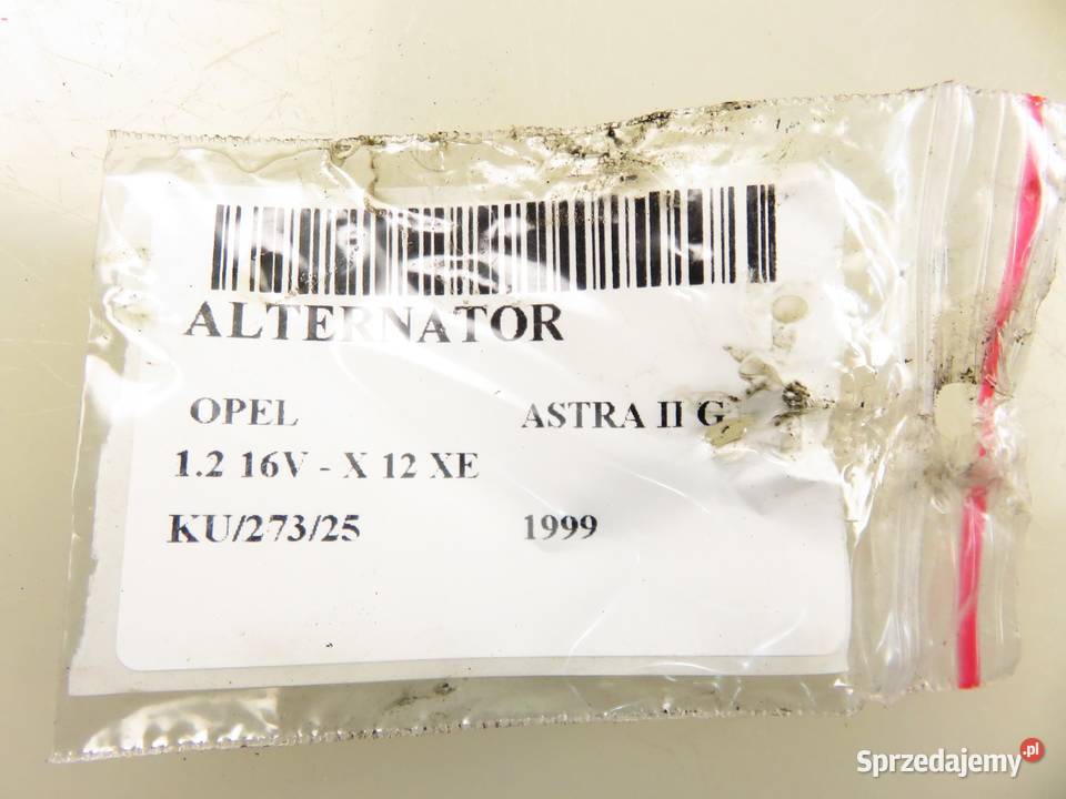 ALTERNATOR OPEL ASTRA II G 12 16V 0124225022