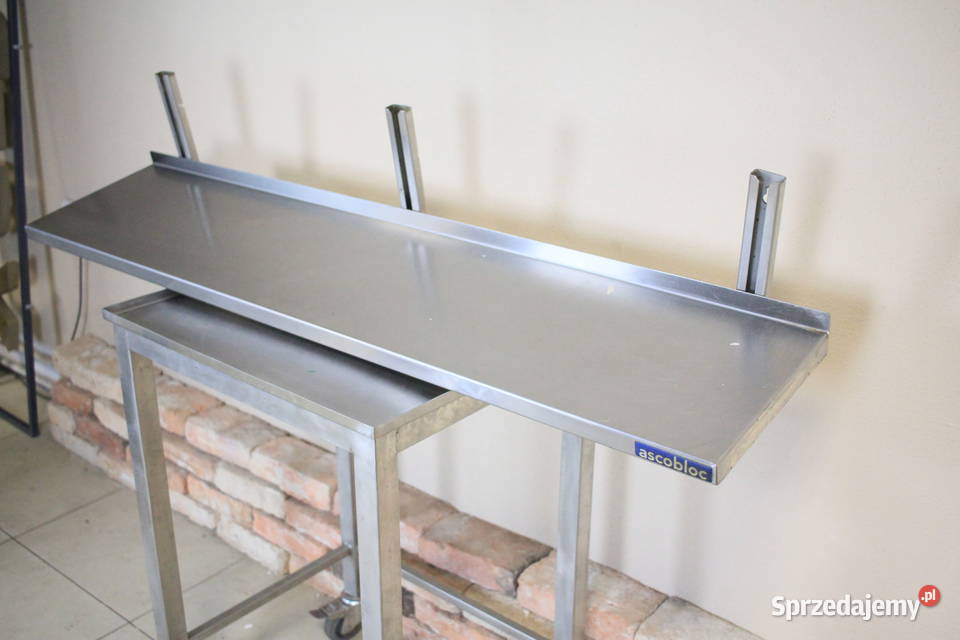 Półka metalowa idealna gastronomii 140x30 Gastronomia Pszczyna sprzedam