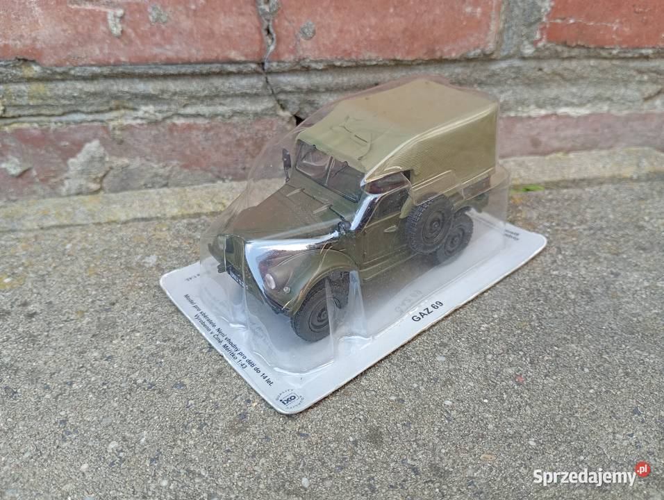 GAZ 69 Gazik deagostini 143 kultowe auta PRL Modelarstwo Warszawa