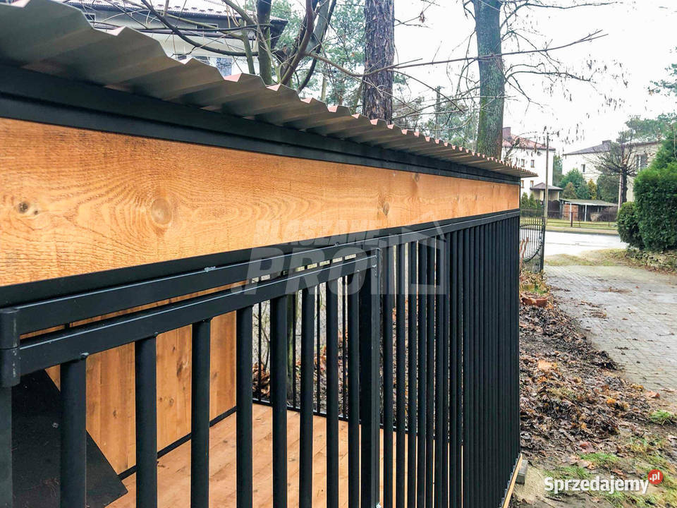 Kojec psów 3x2m Wiatrołap Drewniana podłoga Drawsko Pomorskie