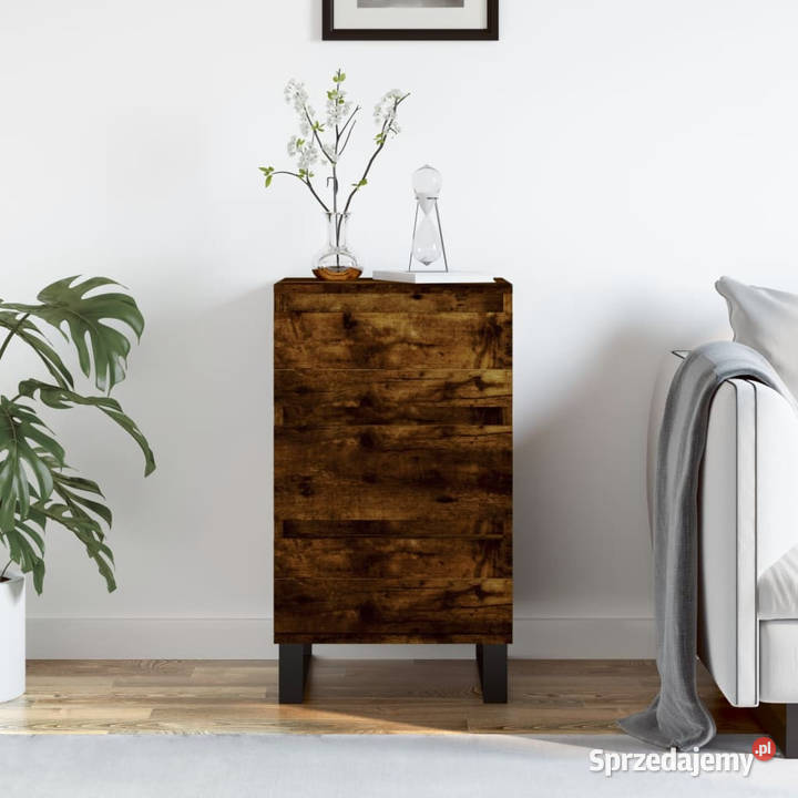 Komoda przydymiony dąb 40x35x70 materiał