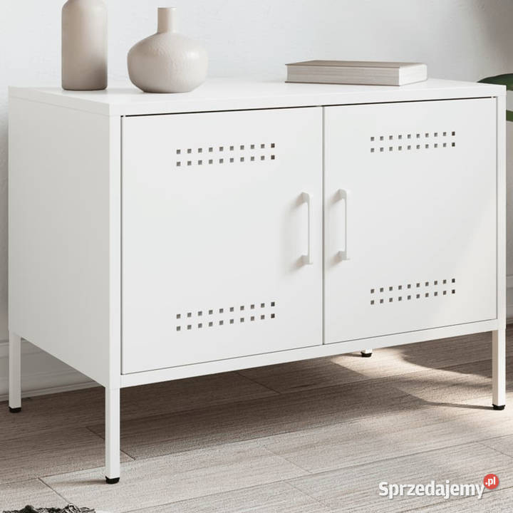 Szafka pod telewizor biała 68x39x505 stalowa mazowieckie Warszawa