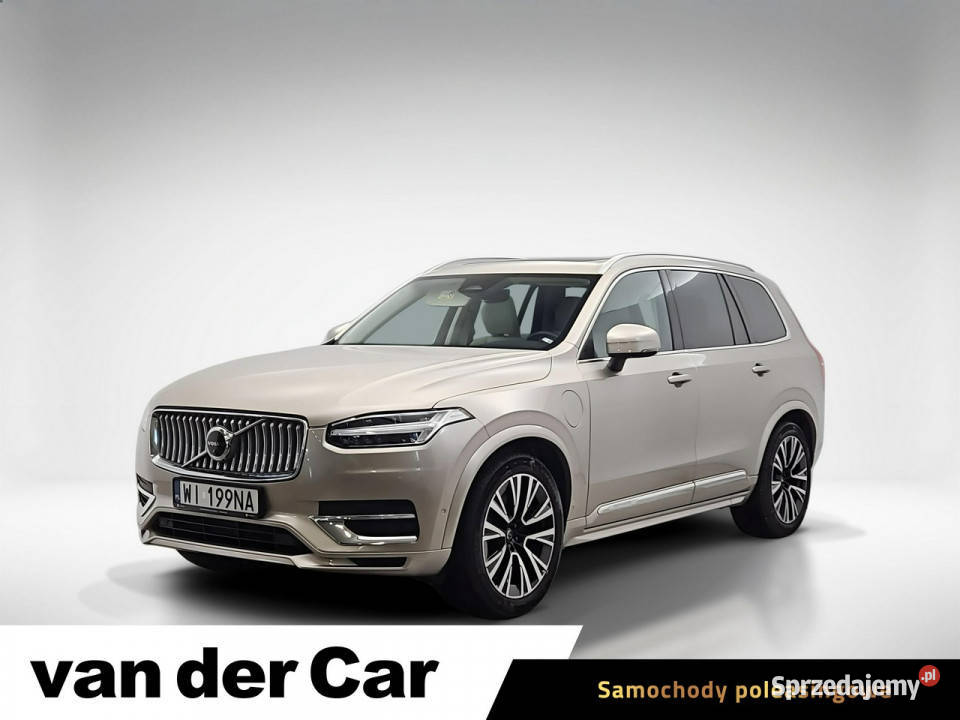Volvo XC 90 T8 AWD PlugIn Plus Bright 7os Z isofix Warszawa sprzedam