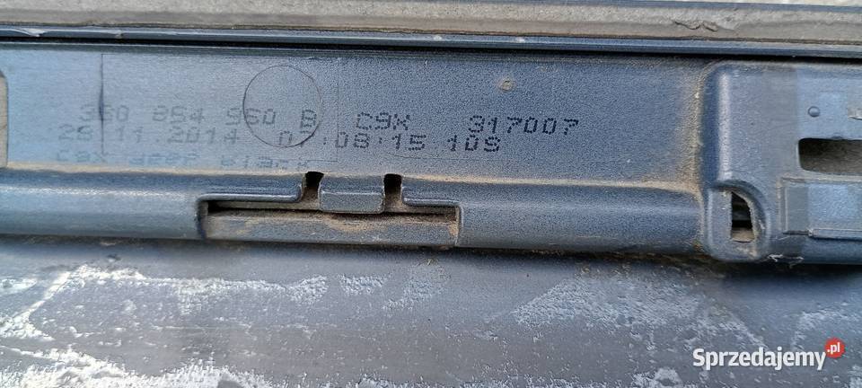 3G0854950 listwa drzwi prawy tyl VW PASSAT B8 Iłownica