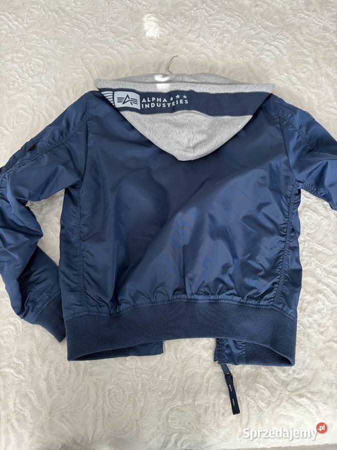 Alpha Industries kurtka bomber MA1 ZH Back EMB Pilotka  Piła sprzedam