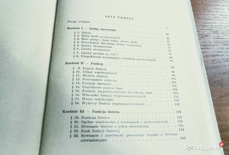 O nauczaniu algebry w klasie I liceum Gdańsk